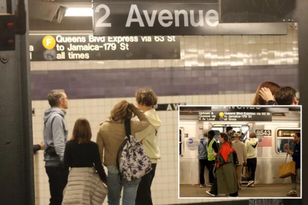 NYC subway rider stabbed in neck at East Village 2nd Avenue F-train station