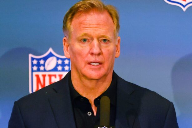 Roger Goodell Addresses Shooting In Emotional Interview Ahead Of NFL Game