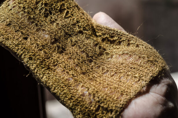 Scientists re-create a legendary golden fabric from clam waste