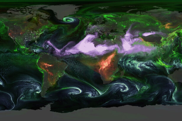See how aerosols loft through Earth’s sky