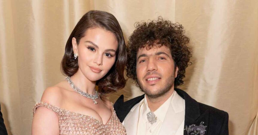 Selena Gomez Kisses Benny Blanco in Sweet PDA Photo