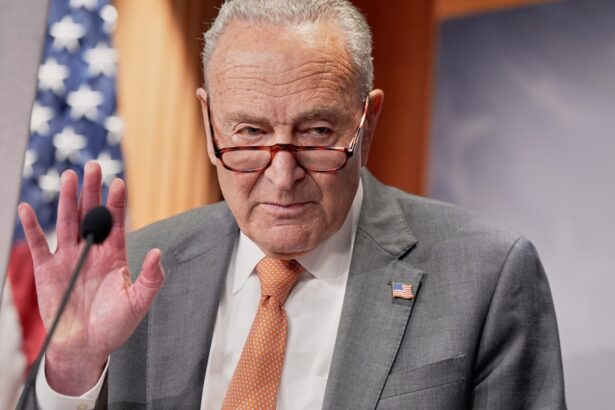 Senate heads home with no deal to speed confirmations as irate Trump tells Schumer to ‘go to hell’ : NPR