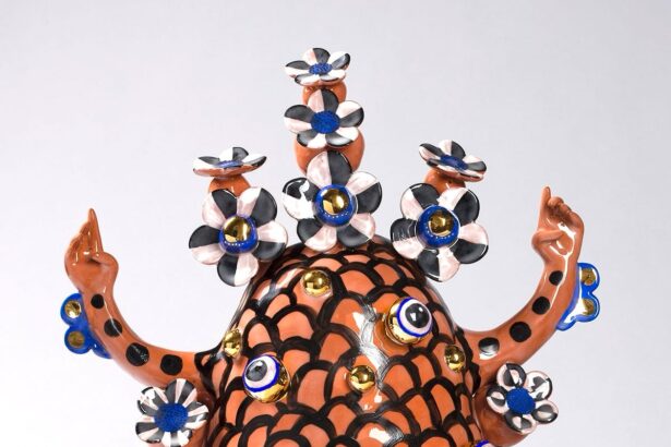 Terracotta and Gold Figures by Vipoo Srivilasa Conjure Joy and the Divine — Colossal