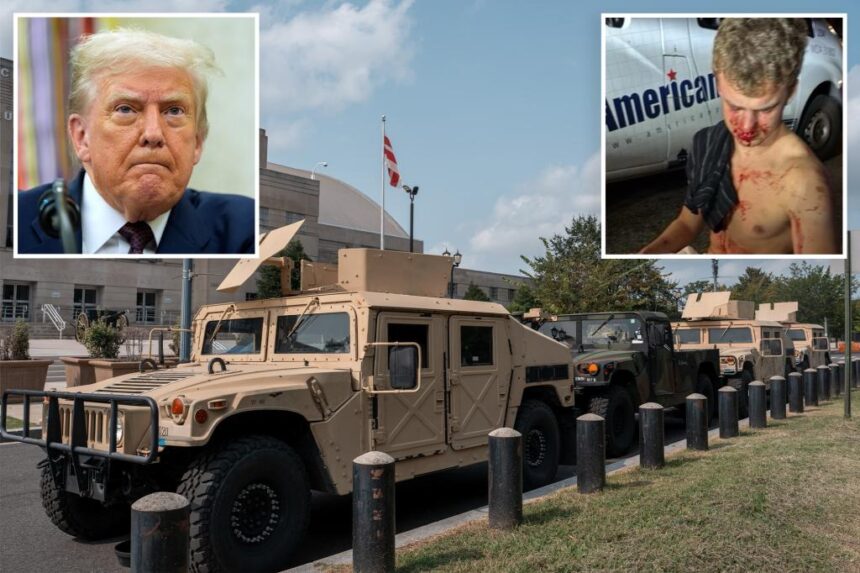 Trump putting more feds on DC streets in response to out-of-control youth violence