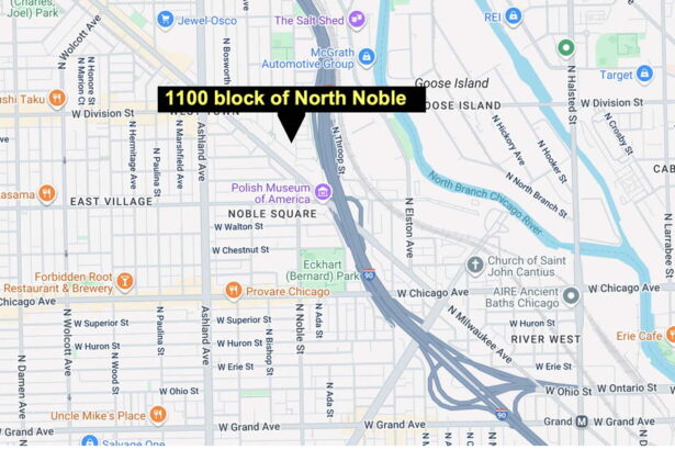 Two men shot during parking lot brawl in Noble Square