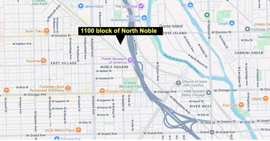 Two men shot during parking lot brawl in Noble Square