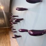 Visitors Can’t Keep Their Hands Off This Eggplant Artwork