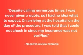 What words in online reviews tell us about hospital visits