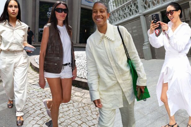 10 All-White Outfits for Women to Wear All Summer Long