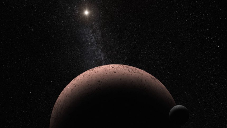 Dwarf planet Makemake sports the most remote gas in the solar system