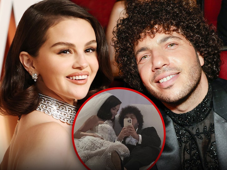 Benny Blanco Shares Glimpse at Wedding with Selena Gomez