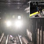 Off-duty NYC cop pushed onto L train subway tracks by homeless man: police sources