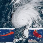 Gabrielle rapidly intensifies into a Category 3 hurricane in the Atlantic
