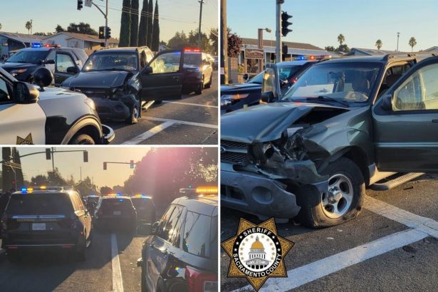 12-year-old boy leads cops on 70-mph chase after swiping parents’ SUV