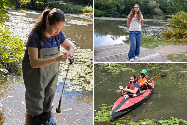 Exclusive | Girl Scout discovers beloved NYC pond has lost nearly 94% of depth, threatening wildlife