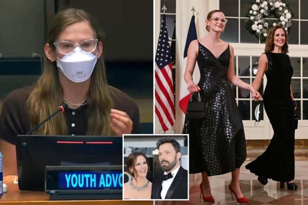 Ben Affleck, Jennifer Garner’s daughter calls for mask mandates at UN due to ‘ongoing pandemic’