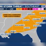 Cold front to spur tornado, flood threat along I-95 corridor as storms span East Coast