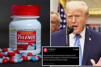 White House reposts Tylenol’s own old tweet warning against pregnancy use: ‘Trump was right again’