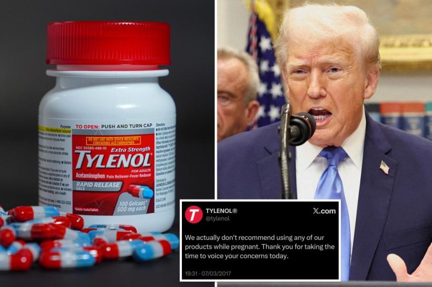 White House reposts Tylenol’s own old tweet warning against pregnancy use: ‘Trump was right again’ White House reposts Tylenol’s own old tweet warning against pregnancy use: ‘Trump was right again’