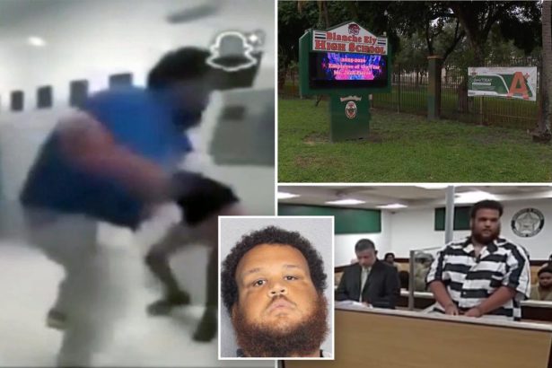 Hulking Florida high school football coach accused of brawling with three players during practice: ‘History of it’