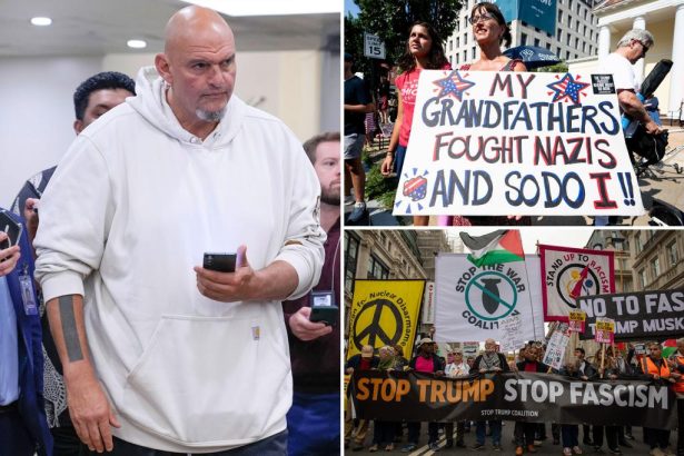 Fetterman rejects ‘Nazi,’ ‘fascist’ labels for opponents while affirming loyalty to the Democrats