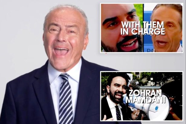 Exclusive | New Yorkers ‘not safe’ with a Zohran Mamdani or Andrew Cuomo mayoralty, Curtis Sliwa says in new scathing ad