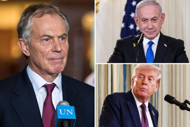Ex-UK PM Tony Blair to help run Gaza under Trump’s peace plan 