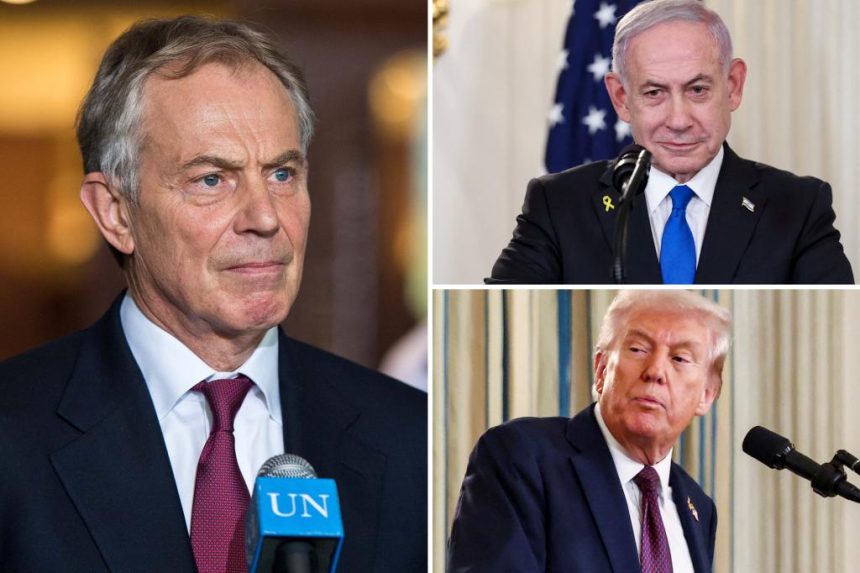 Ex-UK PM Tony Blair to help run Gaza under Trump’s peace plan 