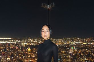 Greta Lee’s Press Tour Is a Master Class in New York Fashion