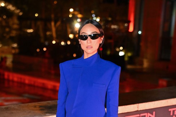 Butter Yellow? Greta Lee Raises Us Electric Violet