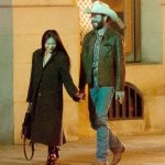 Post Malone and Mystery Woman Laugh, Smile While Walking Around Paris
