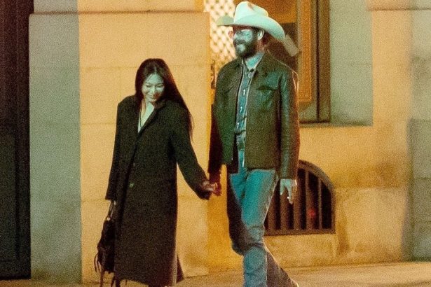Post Malone and Mystery Woman Laugh, Smile While Walking Around Paris