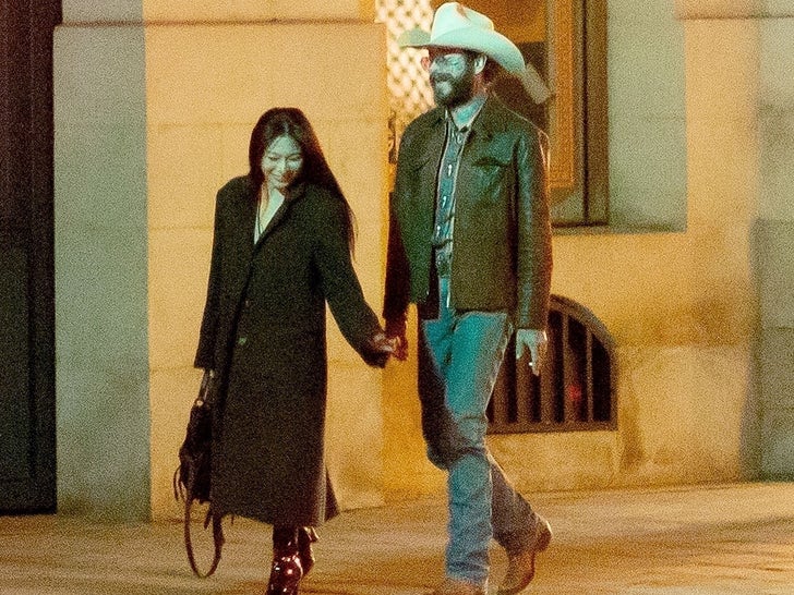 Post Malone and Mystery Woman Laugh, Smile While Walking Around Paris