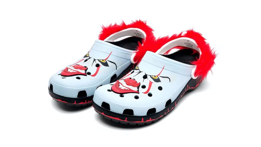 Crocs Classic Clog ‘Pennywise’ Is The Spookiest Shoe Drop Of The Season