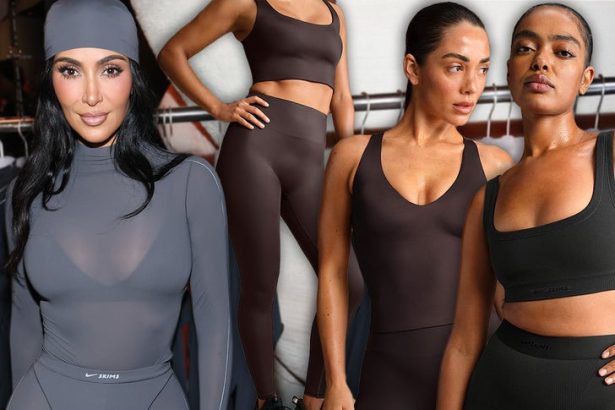 Sweat It Out Like Kim Kardashian with Her New NikeSKIMS Collab