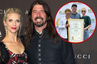 Dave Grohl & Wife Jordyn Blum Make Rare Public Appearance at Charity Event