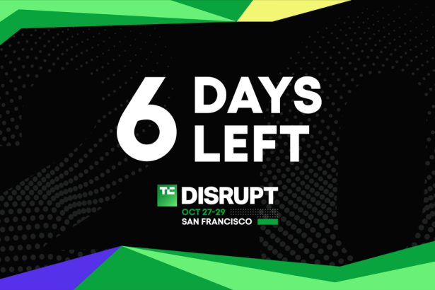 6 days left for Regular Bird savings for Disrupt 2025 passes