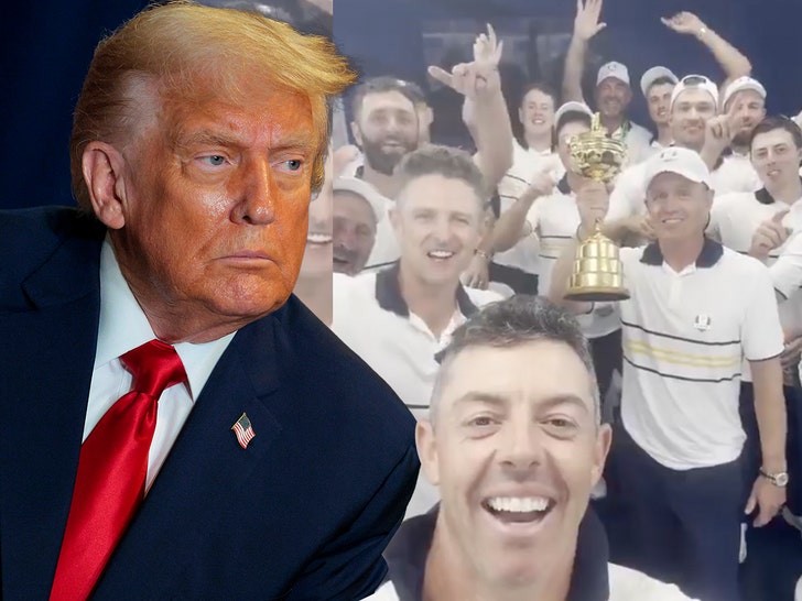 Rory McIlroy, Team Europe Stars Troll Trump After Ryder Cup Win, POTUS Responds