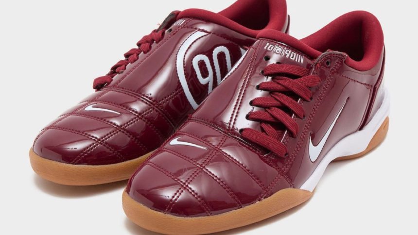 Nike Total 90 III Returns in “Team Red” With Patent Leather