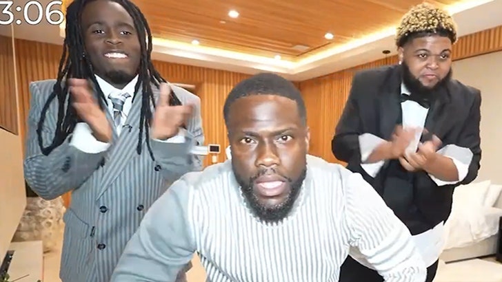 Kevin Hart Makes Grand Entrance on Kai Cenat's Stream With Druski