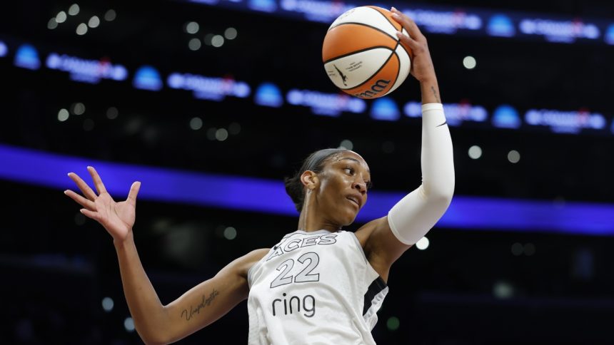 A’ja Wilson snags a record fourth WNBA MVP : NPR