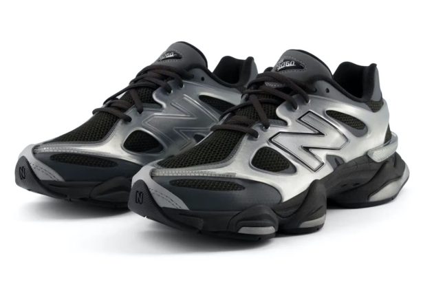 New Balance 9060 X Drops In Bold ‘Green/Black’ And ‘Silver/Black’ Colorways This Fall