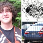 Anti-ICE gunman Joshua Jahn’s car had bizarre map stuck to outside showing radioactive fallout across US