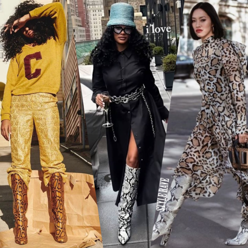 Snakeskin Boots Are Set To Be Everywhere This Fall