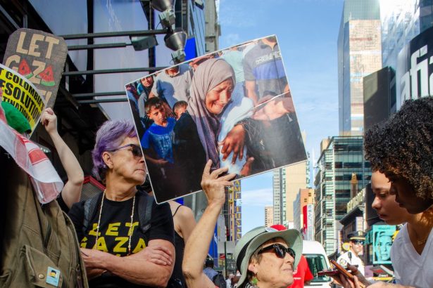 See Photos From the Massive Protest Against Netanyahu in NYC