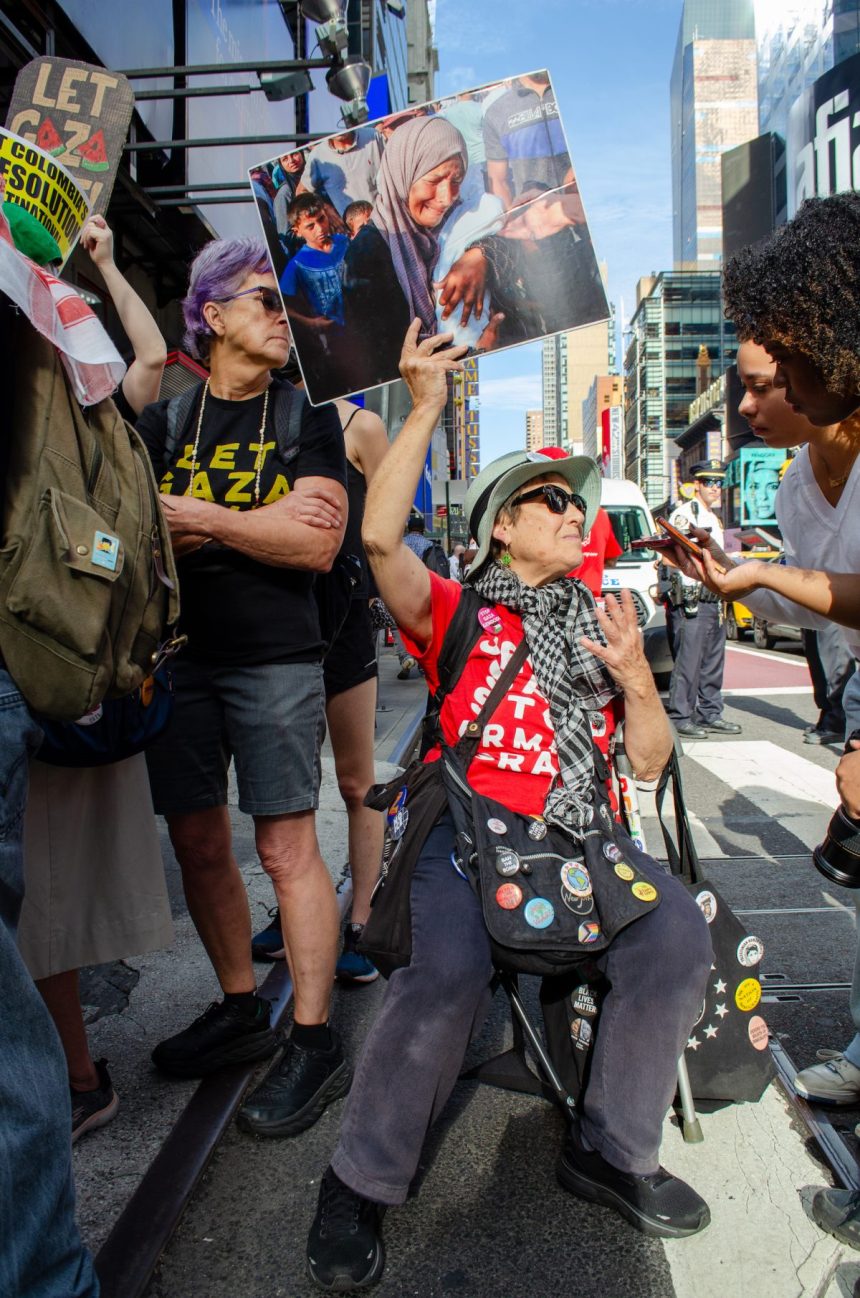 See Photos From the Massive Protest Against Netanyahu in NYC