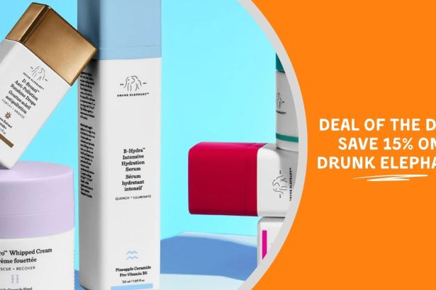 Deal of the Day: Save 15% on Drunk Elephant