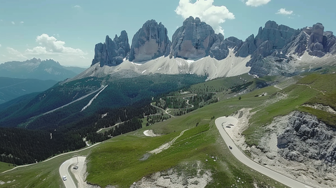The Enchanting Beauty of the Dolomite Mountains: A Scenic Wonderland