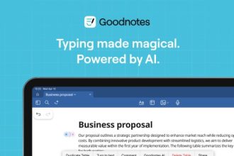 Goodnotes collaborative docs and AI assitant to cater to professional users