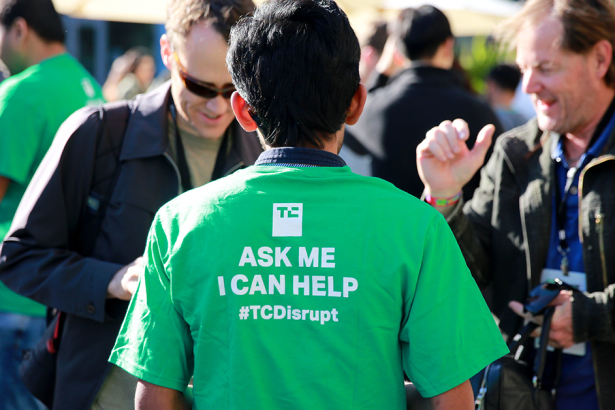 Get hands-on experience volunteering at Disrupt 2025